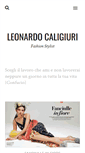 Mobile Screenshot of leonardocaligiuri.com